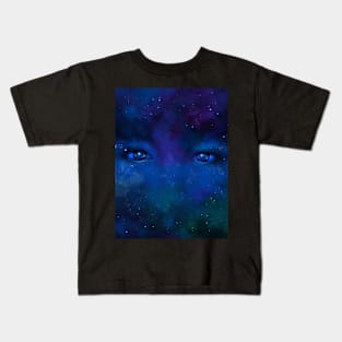 eyes of the galaxy Kids T-Shirt